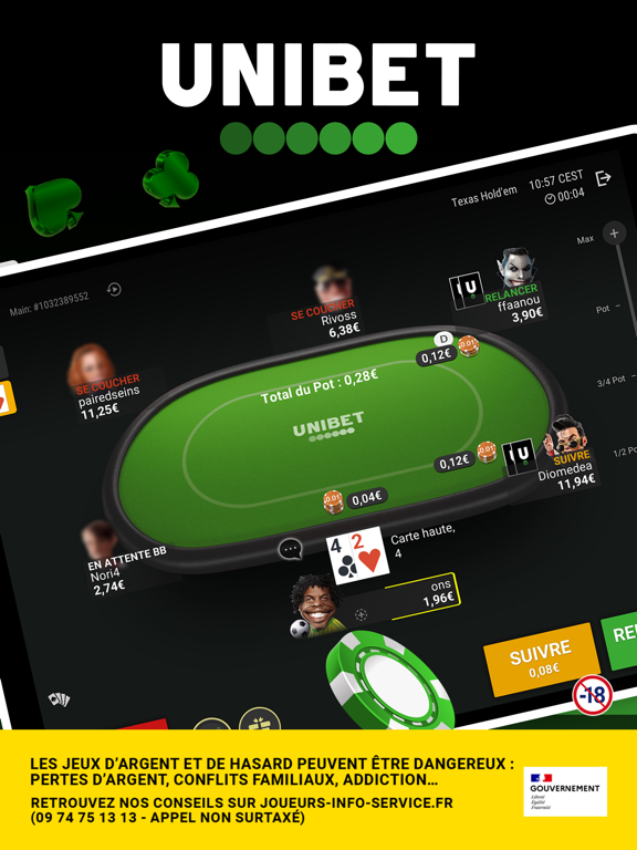 Screenshot #4 pour Unibet Poker France