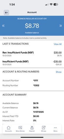 Commercial Capital Bank iPhone screenshot