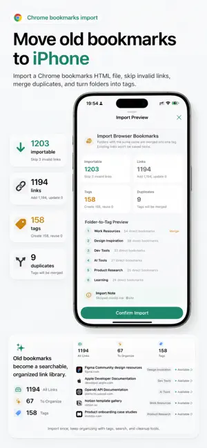 LinkBox: Bookmark Manager screenshot 1