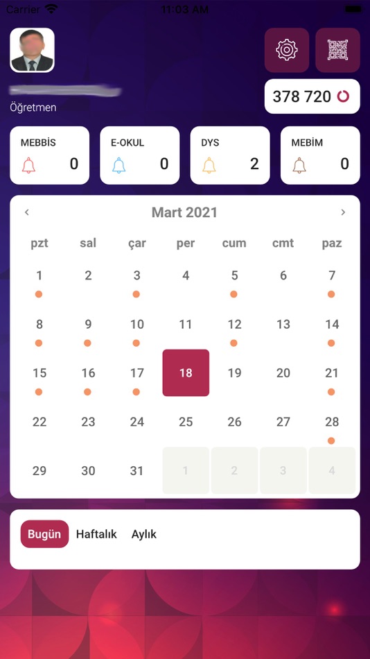 #6. MEB Ajanda (iOS) Bởi: T.C. Milli Egitim Bakanligı