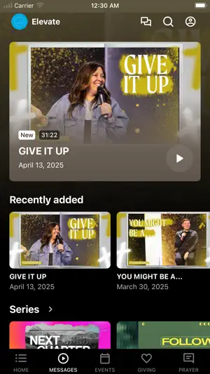 Elevate Church IL screenshot 2