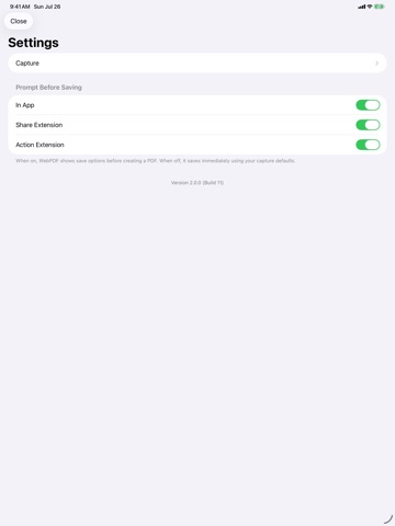 WebPDF iPad screenshot