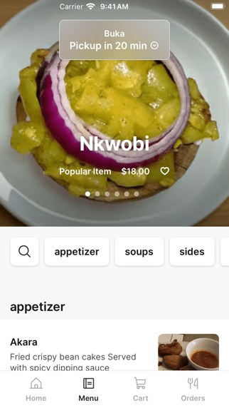 BUKA New York iPhone screenshot 2 - Food & Drink app