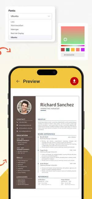 Resume Expert: CV Maker screenshot 3