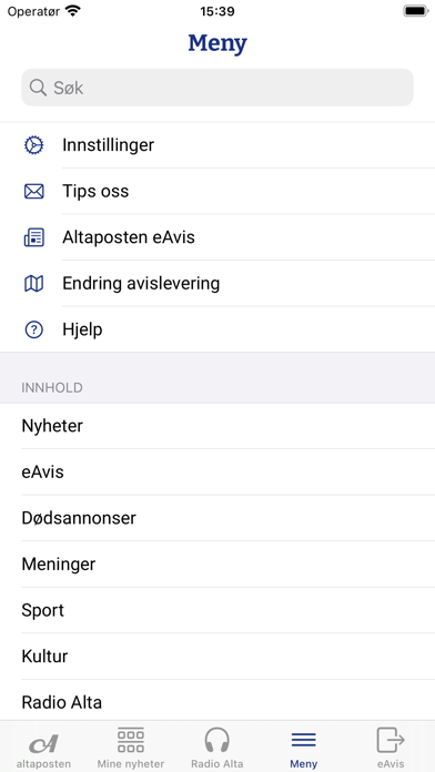 Altaposten Screenshot