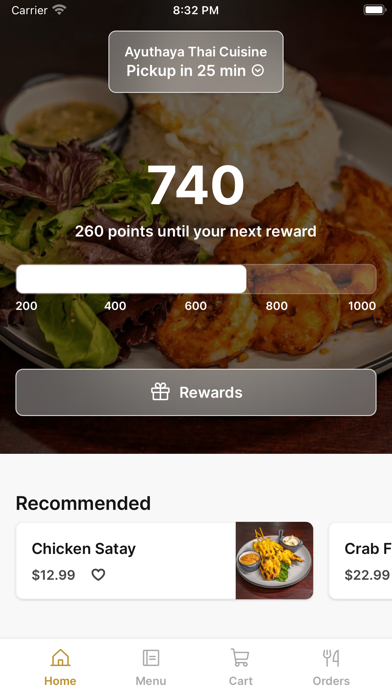 Ayuthaya Thai Cuisine Screenshot