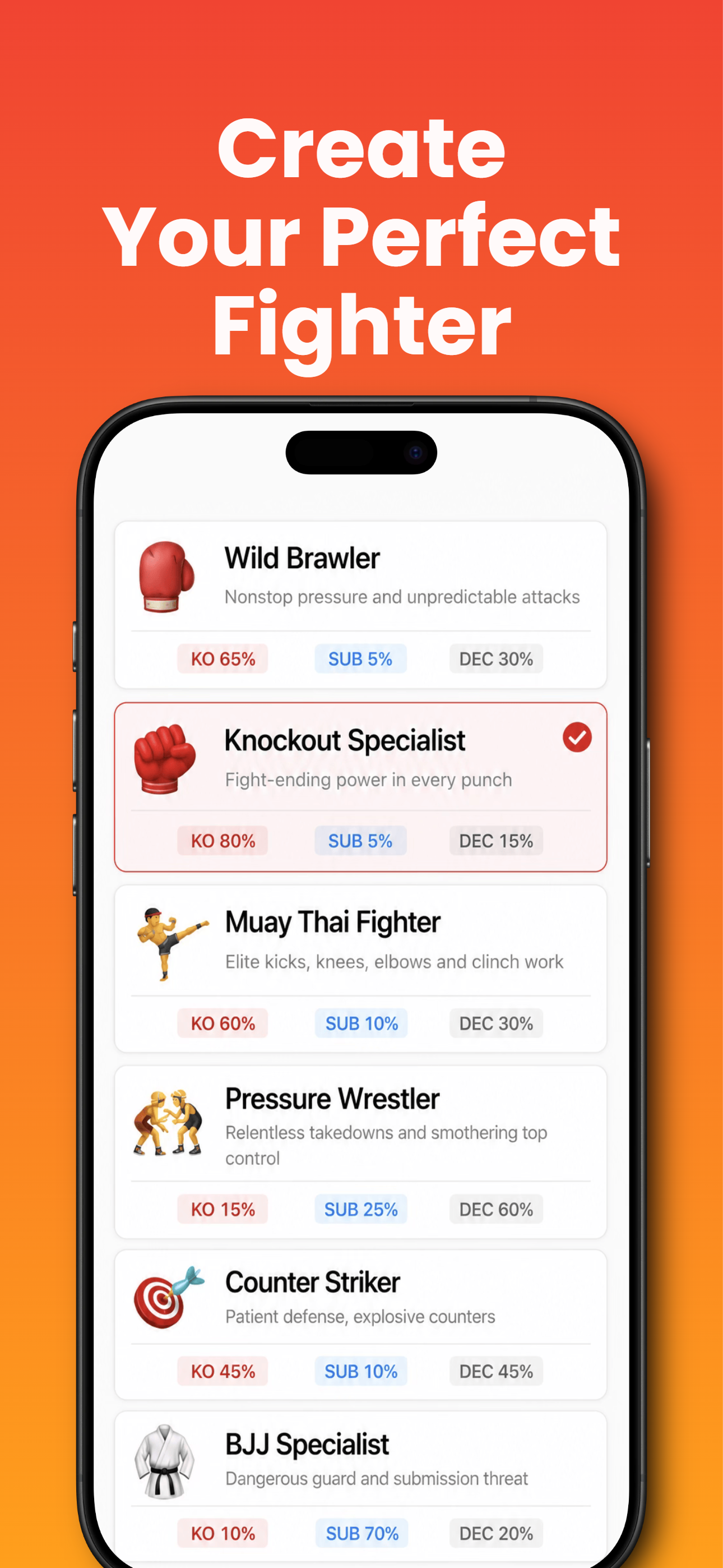 MMALife - MMA Life Simulator screenshot 2