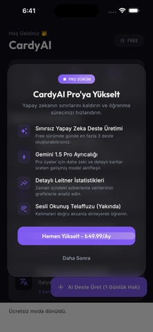 CardyAI: AI Flashcards Screenshot 3 of 6