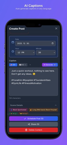 AI Influencer Studio Screenshot 6 of 6