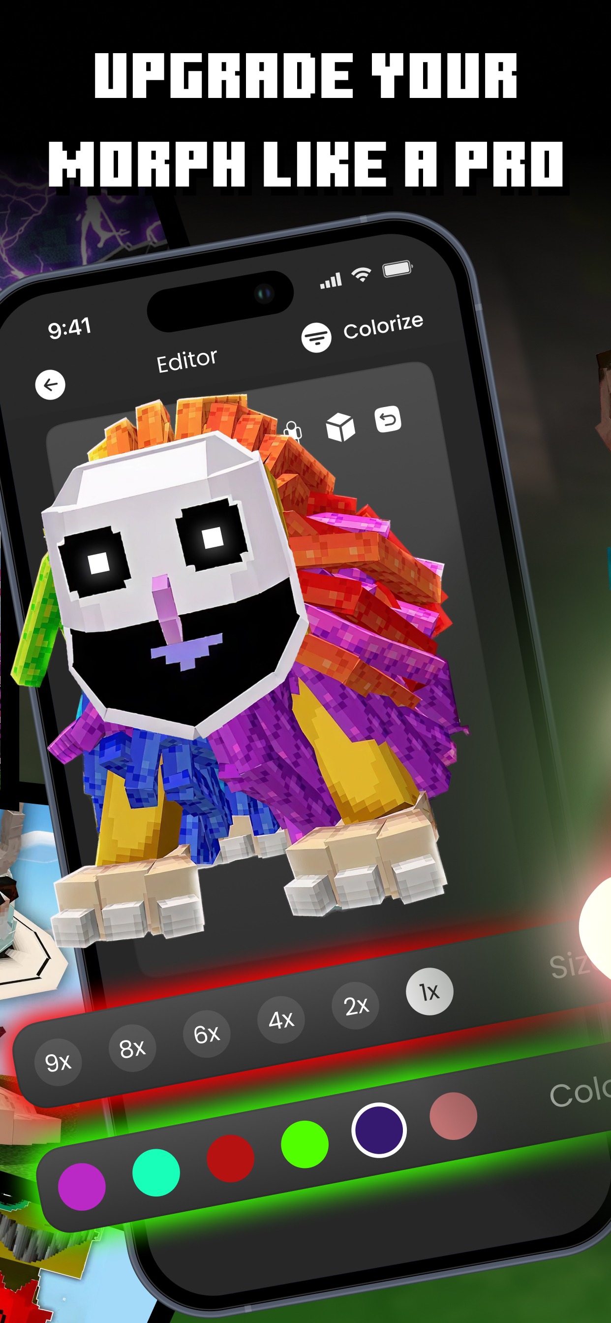 Morph Mods for Minecraft : PE