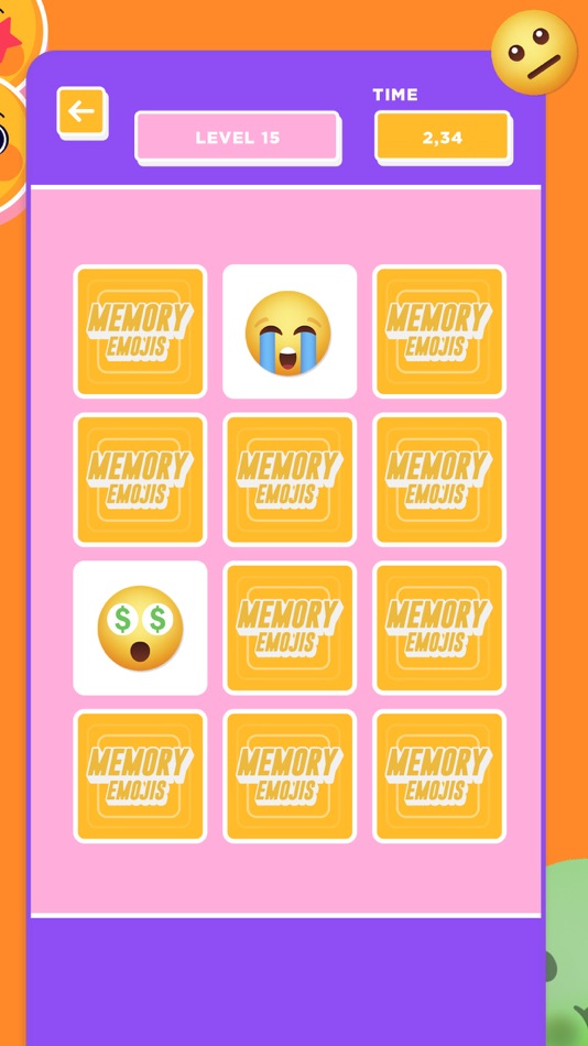 #2. Memory Emojis - Concentration (iOS) 作者: Landay Apps