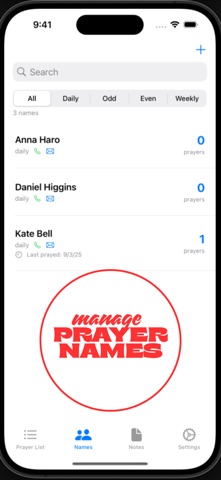 Simple Prayer List screenshot