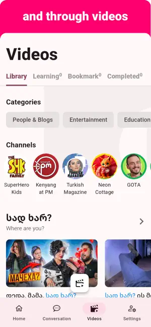 Georgian - Listening Speaking screenshot 3
