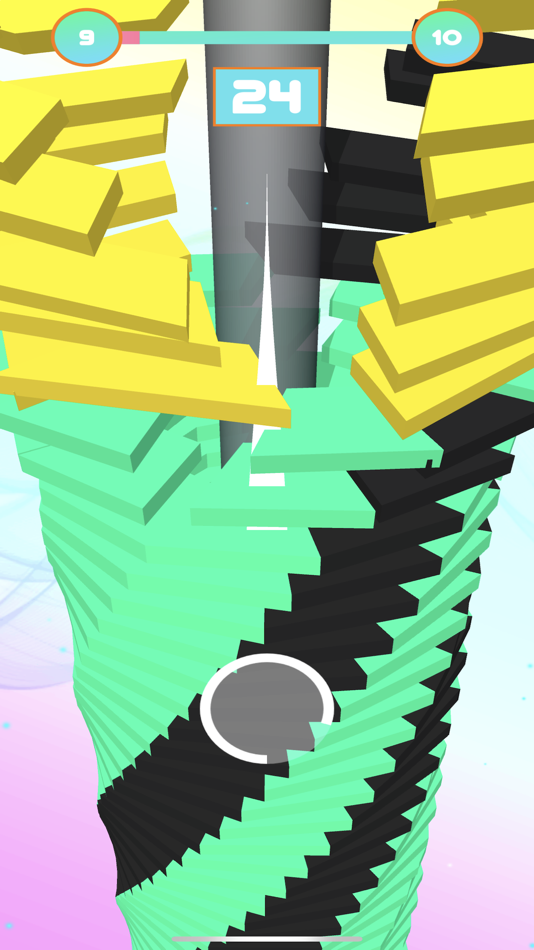 #4. Drop Stack Ball Blast 3D (iOS) 由: Mohammad Ehsan Khaled