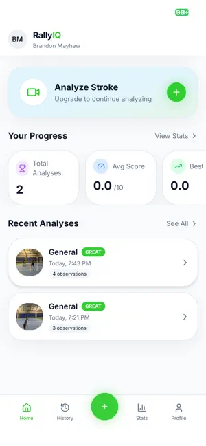 RallyIQ screenshot 1