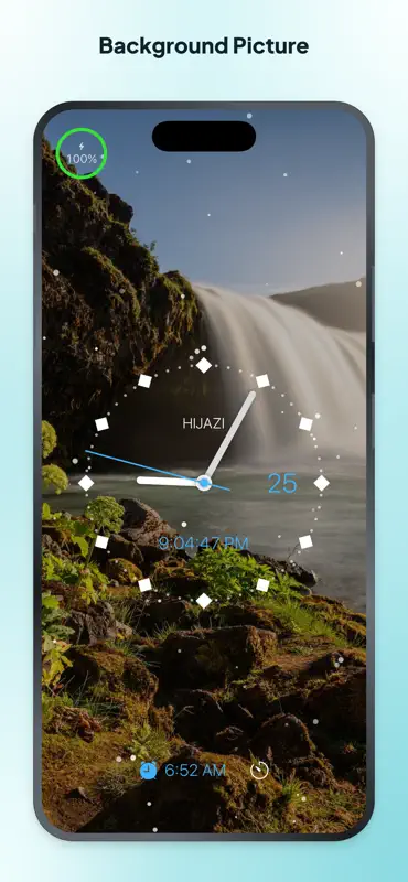 FaceClock Pro - Analogue Clock screenshot 3 of 4