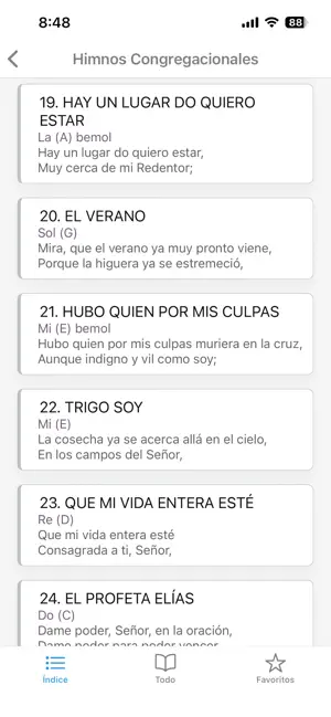 Himnario Evangélico screenshot 2