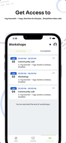 Yog Aarambh iPhone screenshot