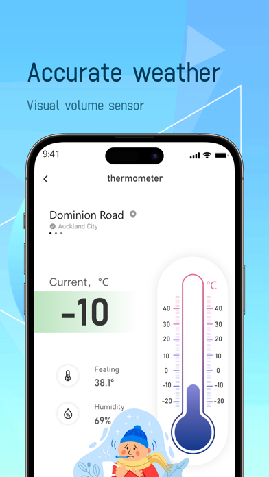Thermometer App Screenshot