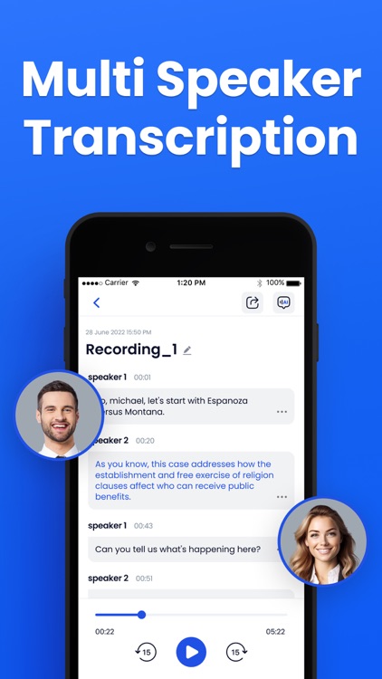 xTranscribe - AI Audio to Text screenshot-3