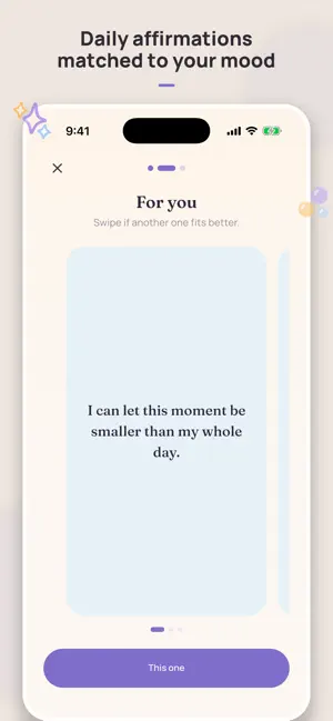 Glowe: Daily Mood Affirmations screenshot 4