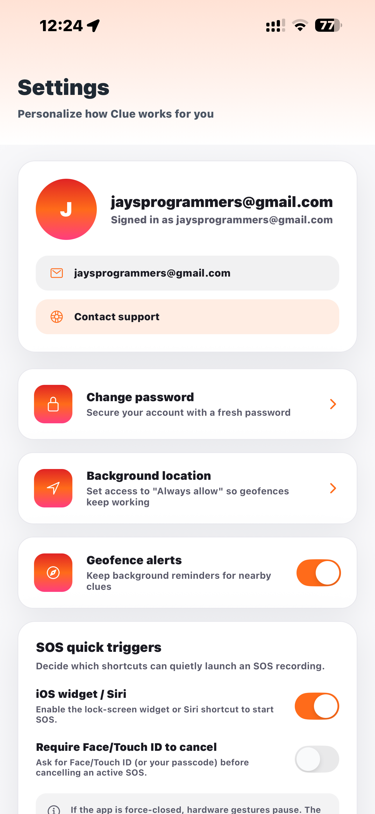 Clue Social screenshot 9