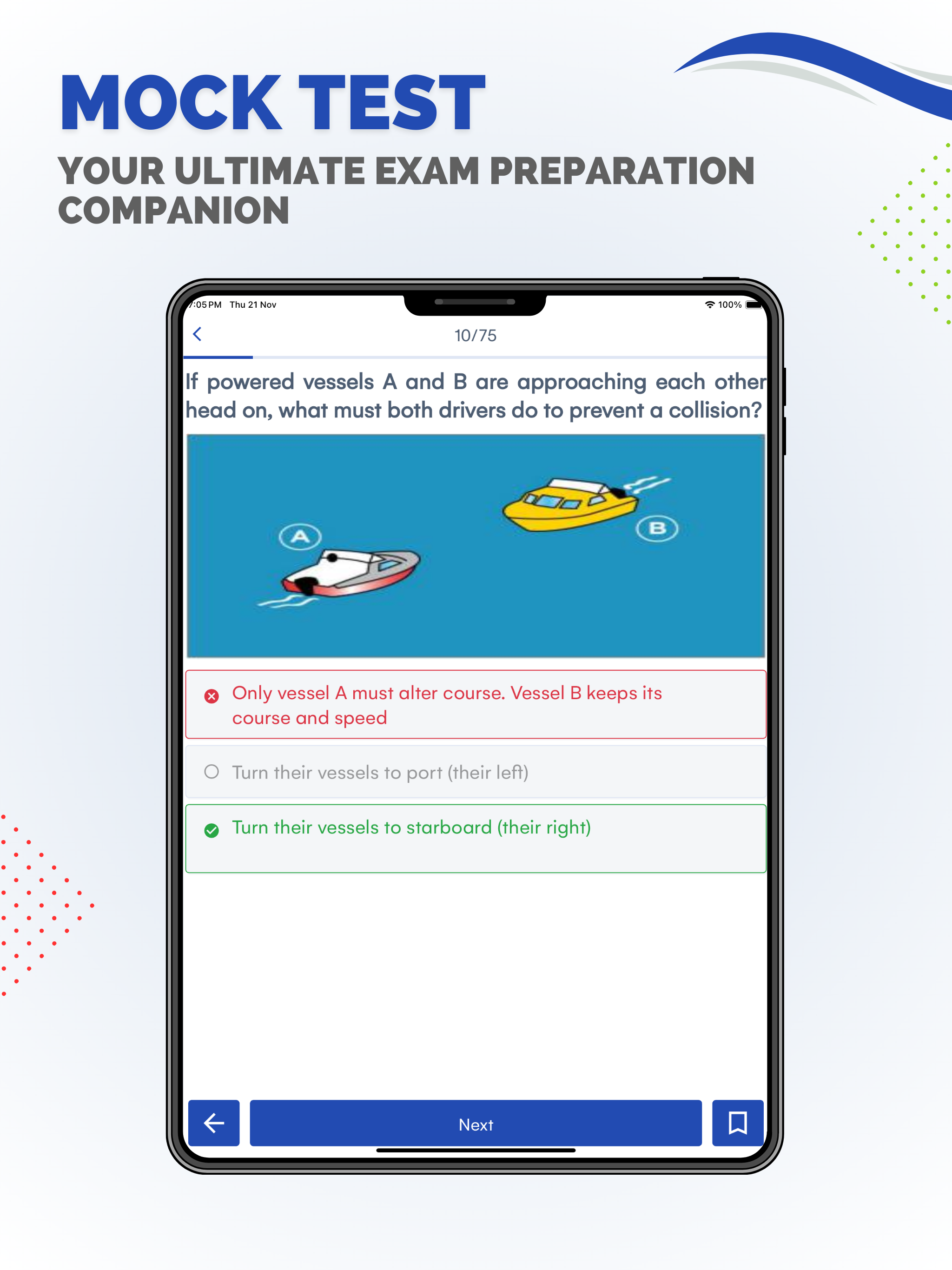 Boat PWC Driver Knowledge Test