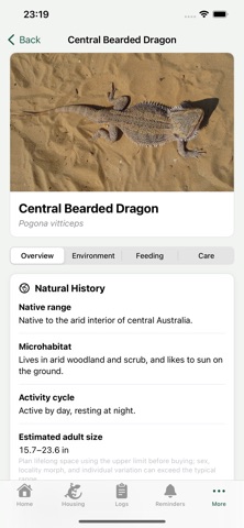 ReptilePro: Care Tracker Screenshot 7 of 7