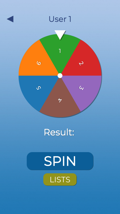 Spin The Wheel Random Chooser Screenshot