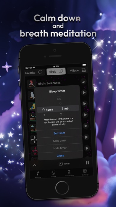 Magic Sounds & Calm Meditation Screenshot