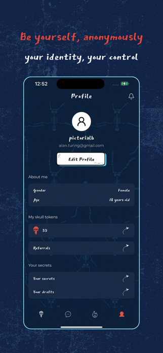 Skeleton Social: Anonymous Screenshot 6 of 6