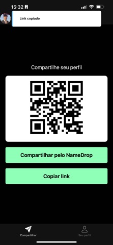 Monocard - Cartão de Visitas iPhone screenshot