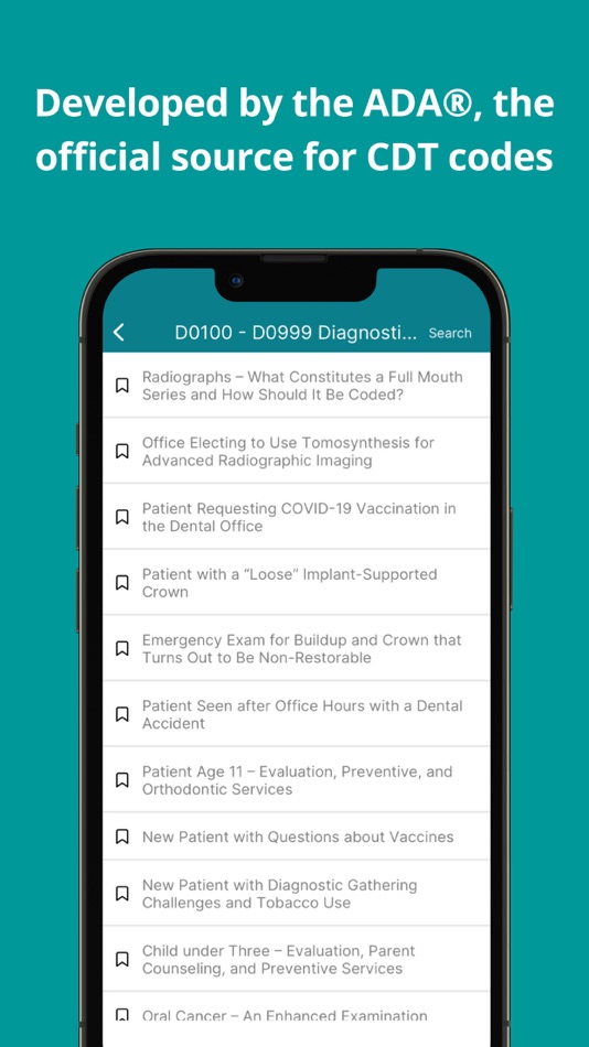 #2. ADA CDT Coding (iOS) Podle: American Dental Association