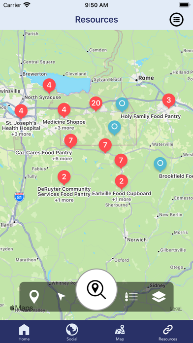 Madison NY Public Health Screenshot