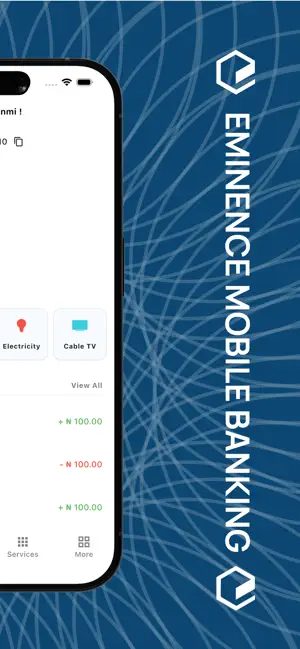 Eminence Mobile Banking screenshot 1