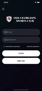 Old Georgians Sport Club screenshot #1 for iPhone