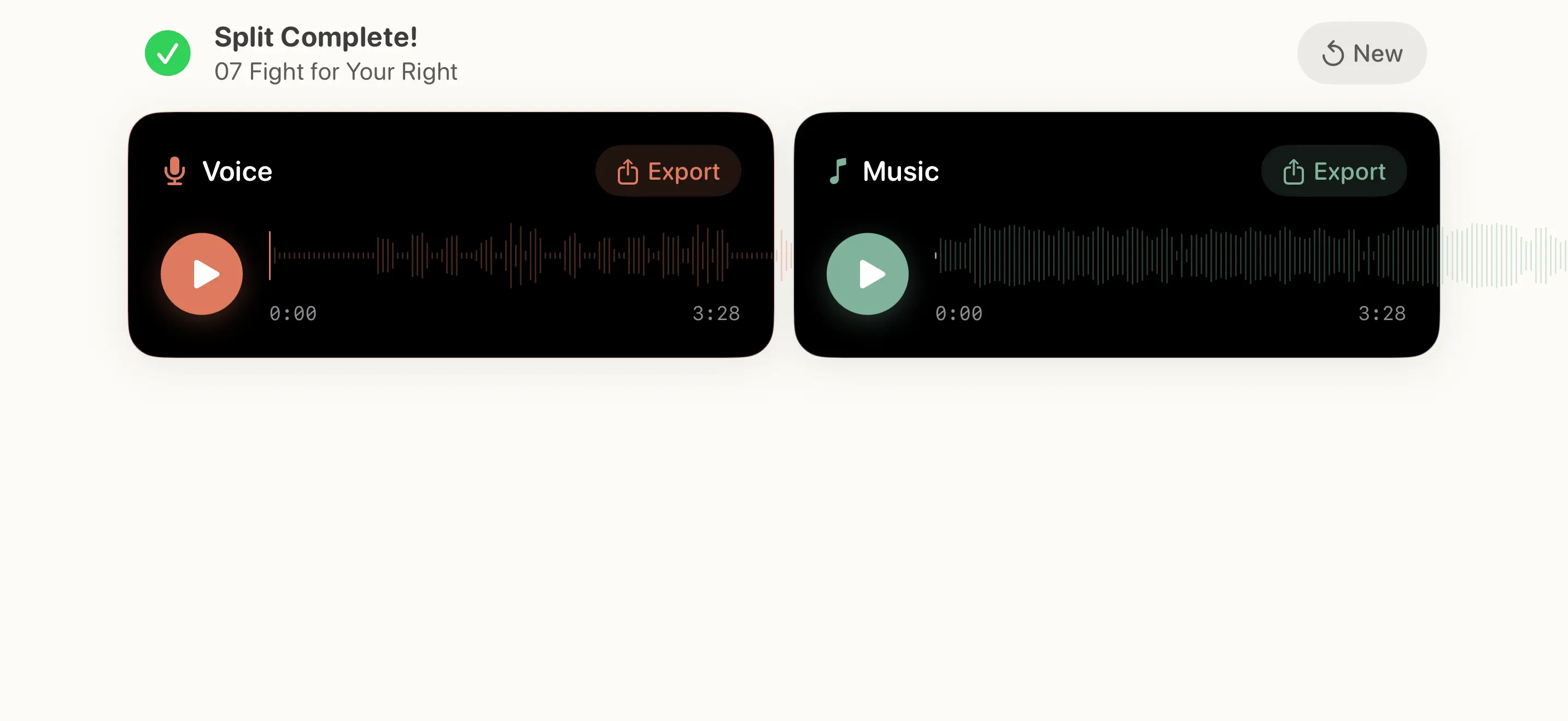 #3. SongSplit AI (iOS) 由: Aaron Hampton