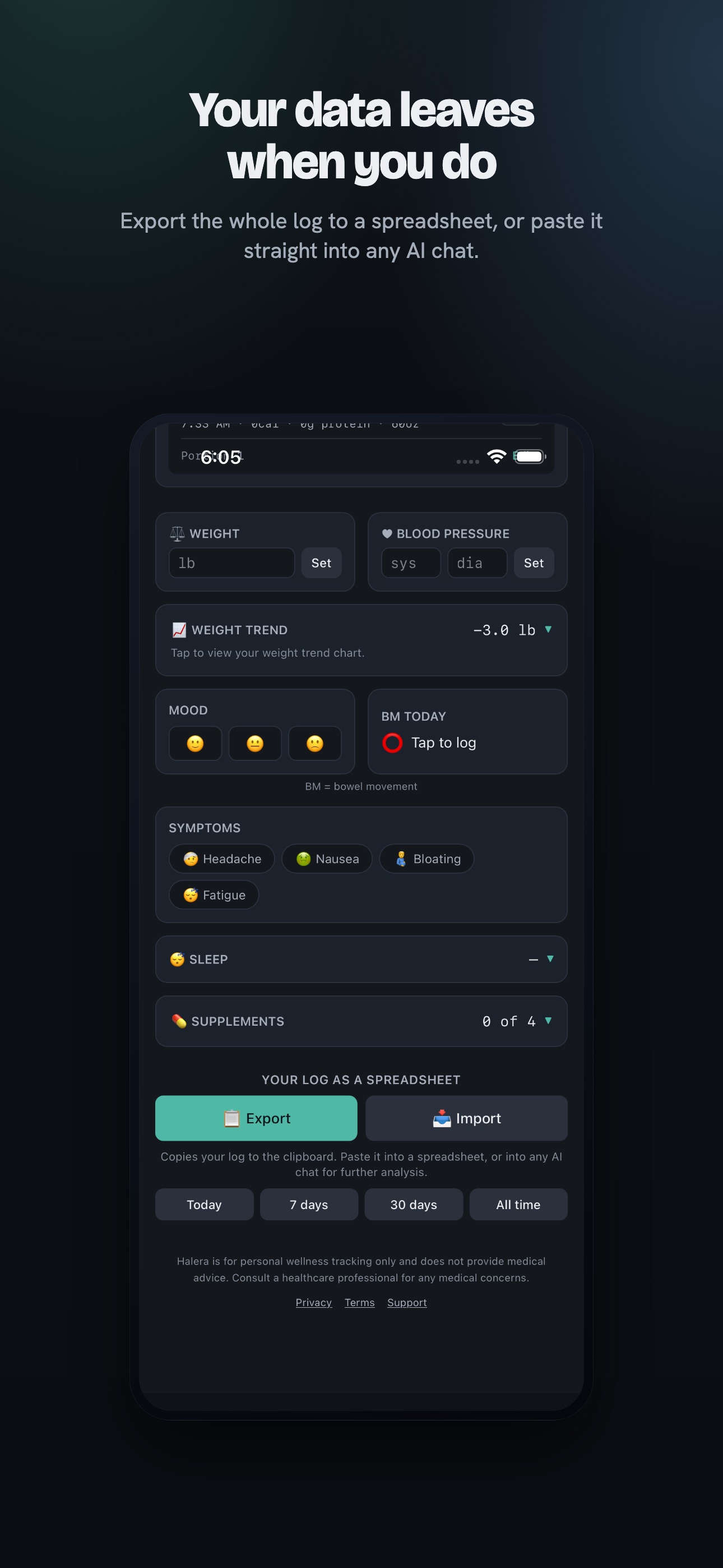 Screenshot 4 of Halera: Fasting & Calorie