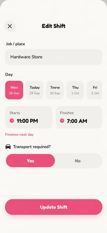 My Shift Share screenshot 4 of 9