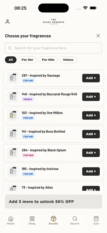 The Scent Reserve Fragrances screenshot 2 of 6