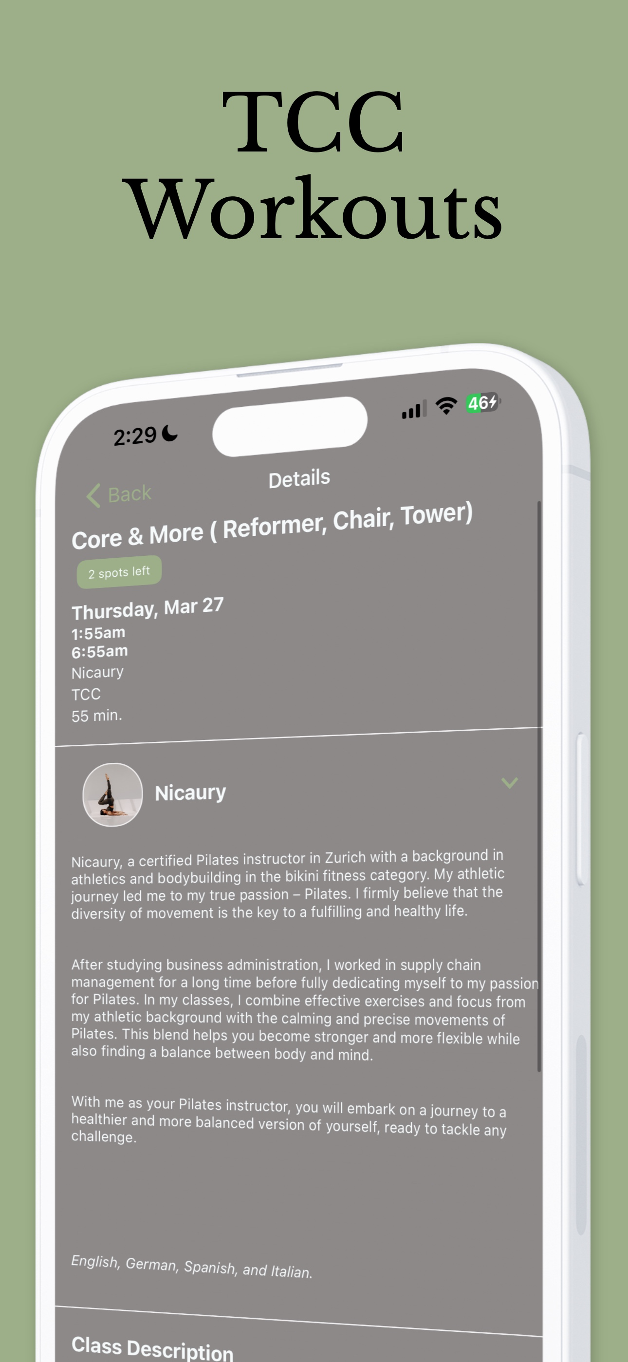 The Core & Pilates GmbH screenshot 5