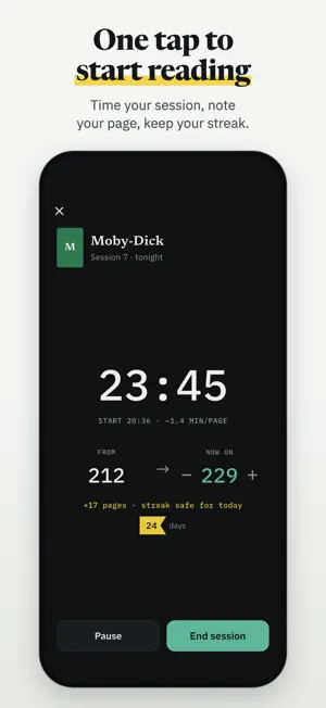 Tomely: Reading Tracker screenshot 3