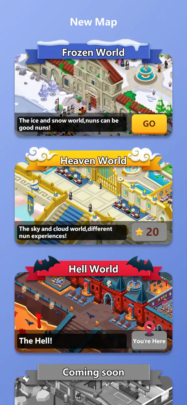 Idle Nuns Tycoon Hack screenshot 11 - game app interface