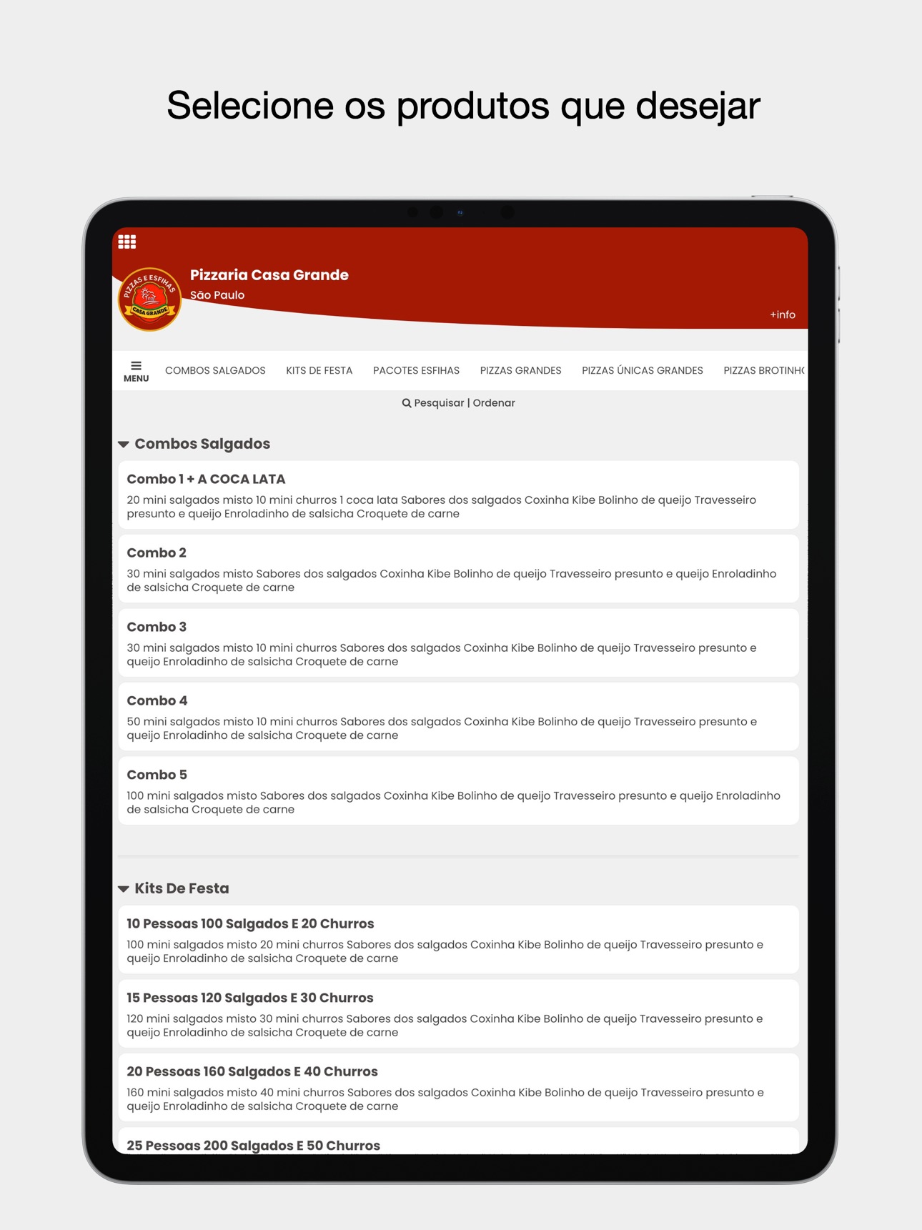 Screenshot 5 of Pizzaria Casa Grande