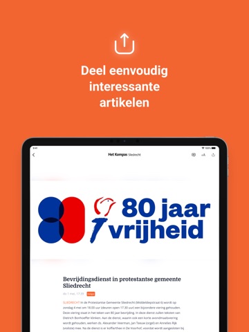 Het Kompas Sliedrecht iPad screenshot
