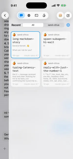 exe.dev iPhone screenshot 4