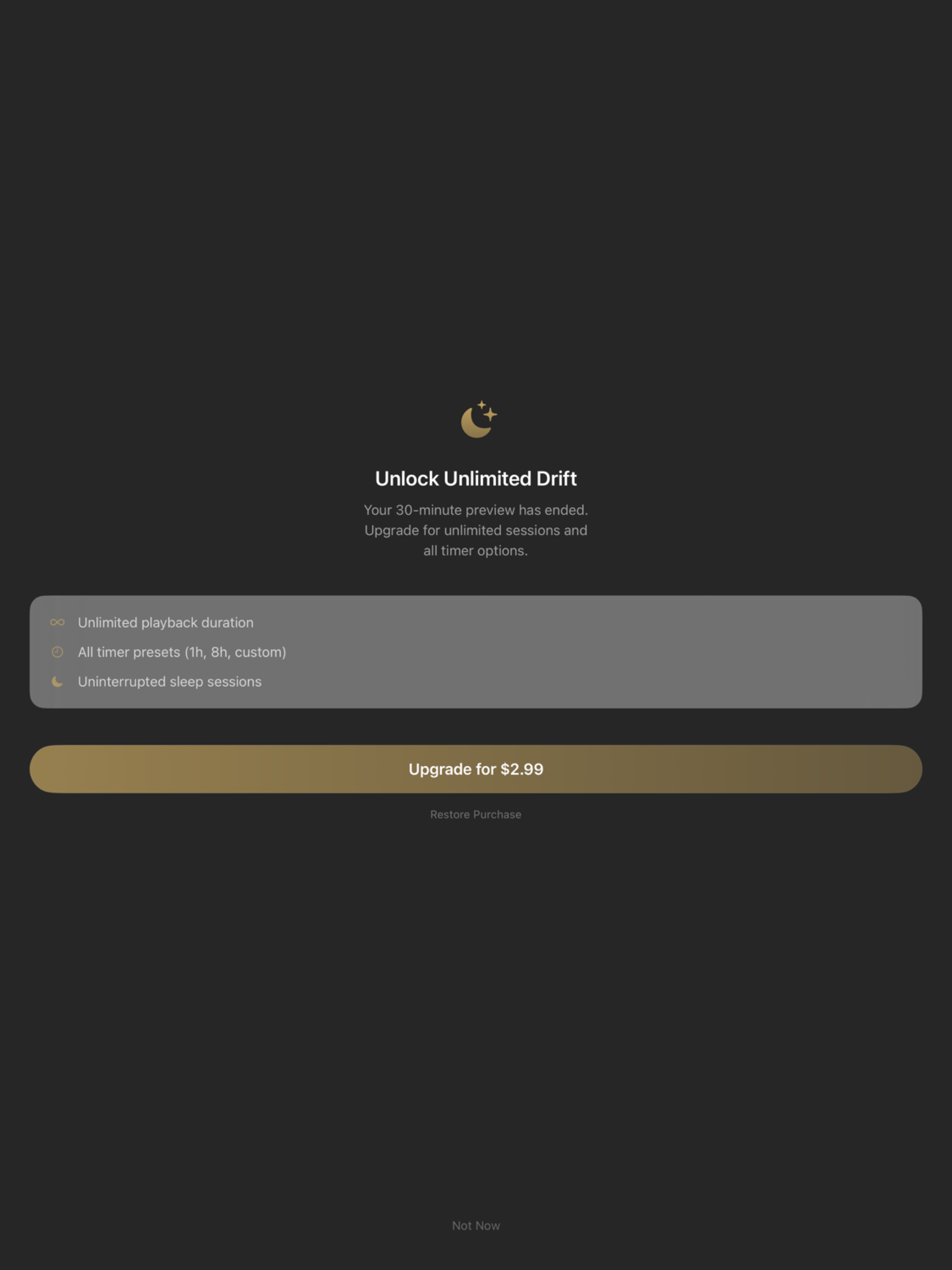 Drift Sleep Sounds screenshot 4
