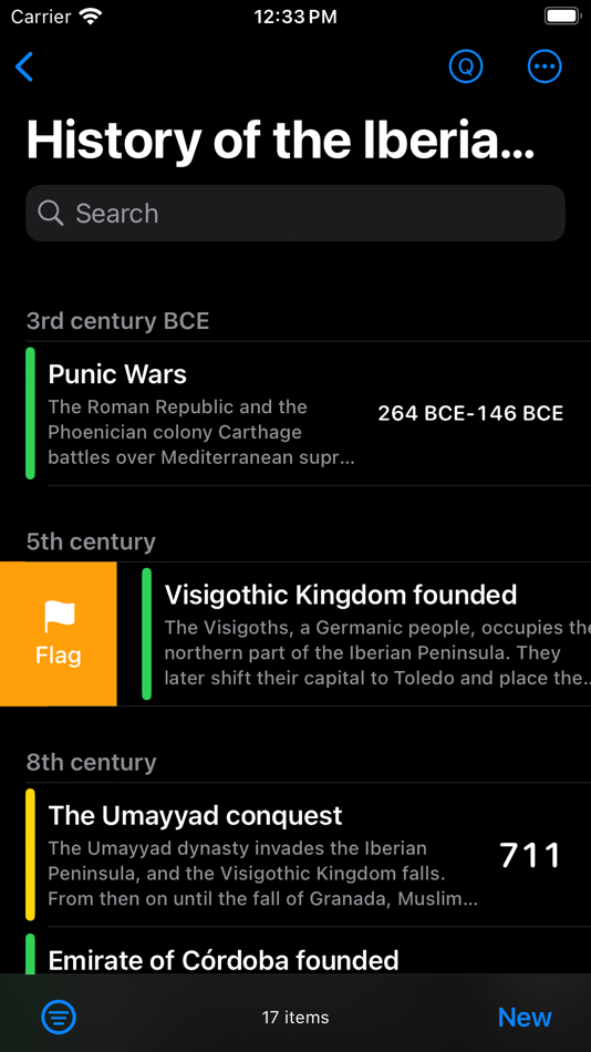 #8. Epoch: History Notes (iOS) 由: Shu Kyogoku