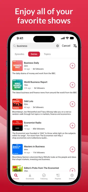 Player FM — Podcast App screenshot 5 of 8