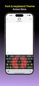 Top Anime keyboard & Wallpaper screenshot #3 for iPhone